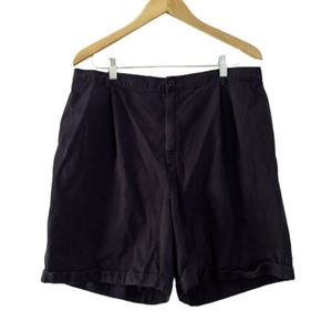 🌟 Lands' End Navy Blue Khakhi Shorts Size 18W